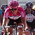 Kim Kirchen und Frank Schleck w�hrend der 5. Etappe der Tour de France 2007